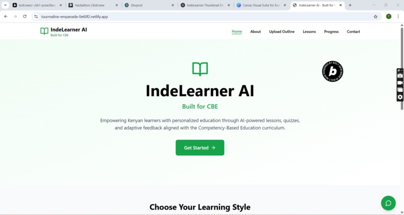 IndeLearner – screenshot 2