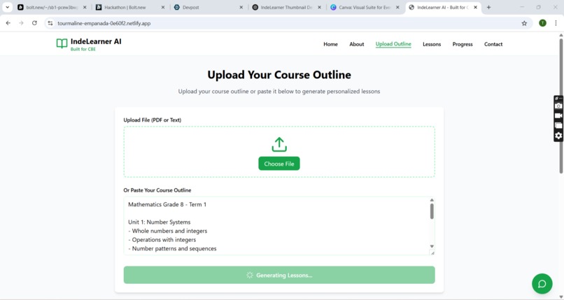 IndeLearner – screenshot 3