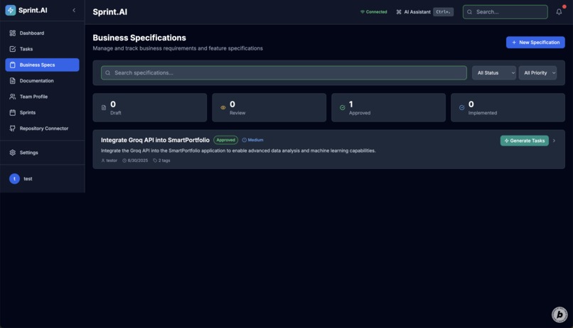 Sprint.AI – screenshot 3
