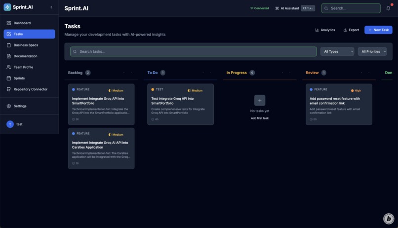 Sprint.AI – screenshot 5