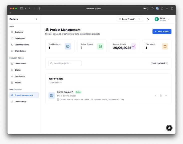 Panels – screenshot 11