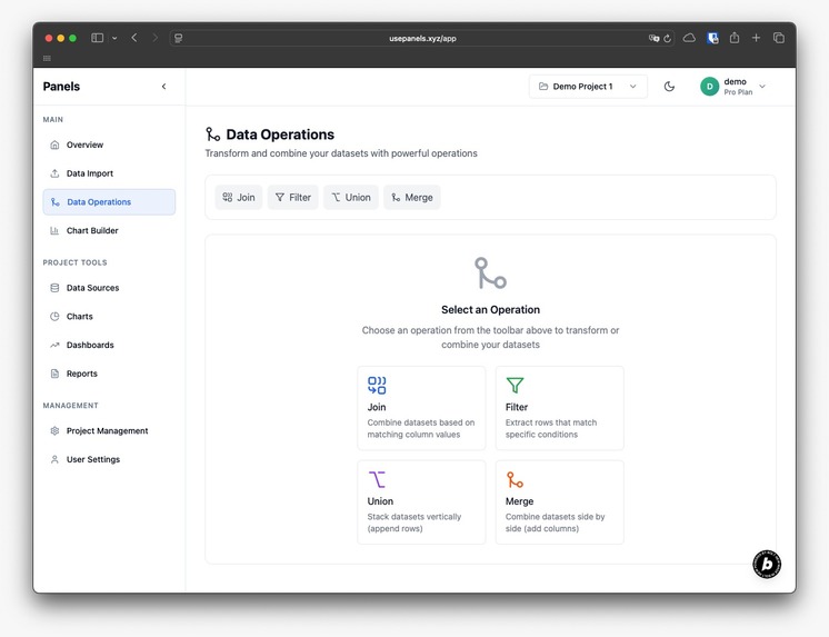 Panels – screenshot 5
