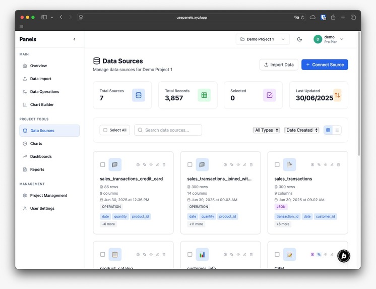 Panels – screenshot 7