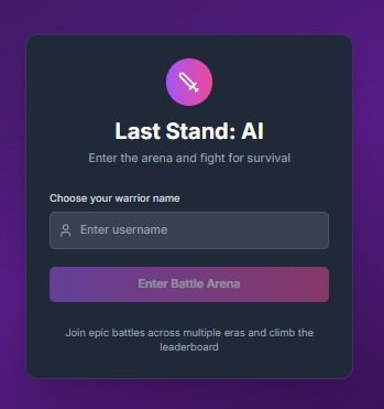 Last Stand: AI – screenshot 1
