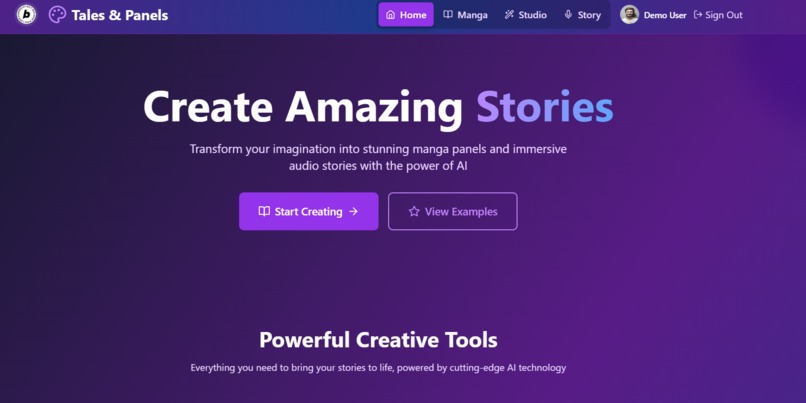 Panels and Tales – screenshot 1