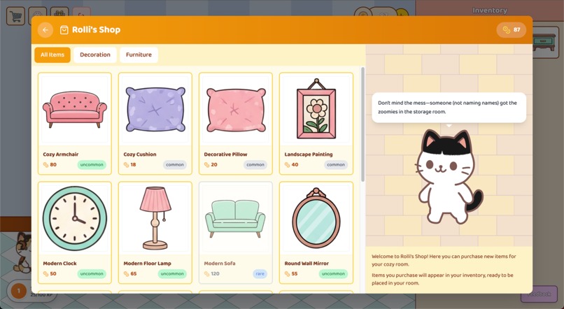 Cozy Cats – screenshot 1