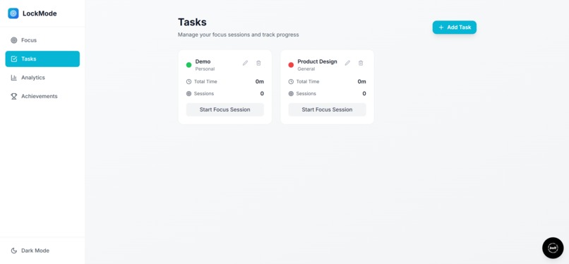 Lockpomo - A Pomodoro app for Zens – screenshot 1