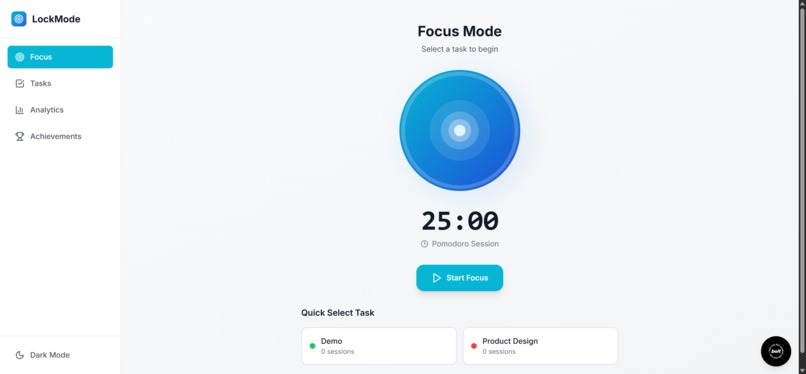 Lockpomo - A Pomodoro app for Zens – screenshot 3