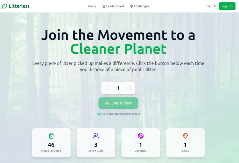 Litterless - For a Cleaner Plant – screenshot 1