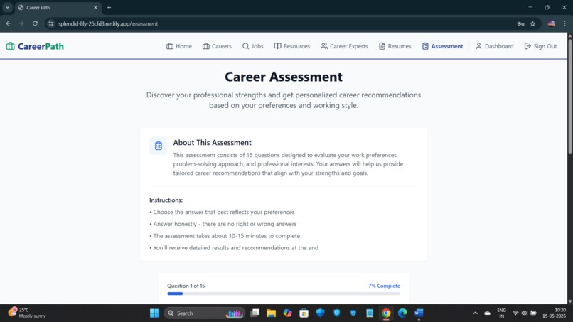 Career Path – screenshot 5