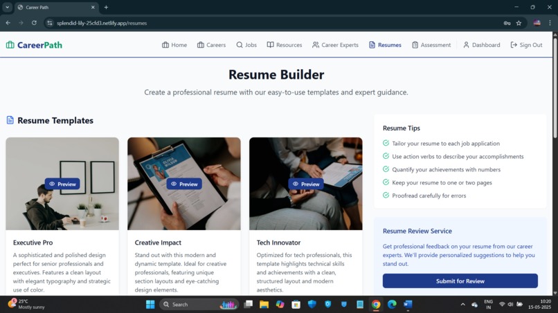 Career Path – screenshot 6