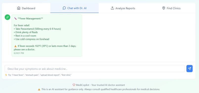 MediCopilot – screenshot 2