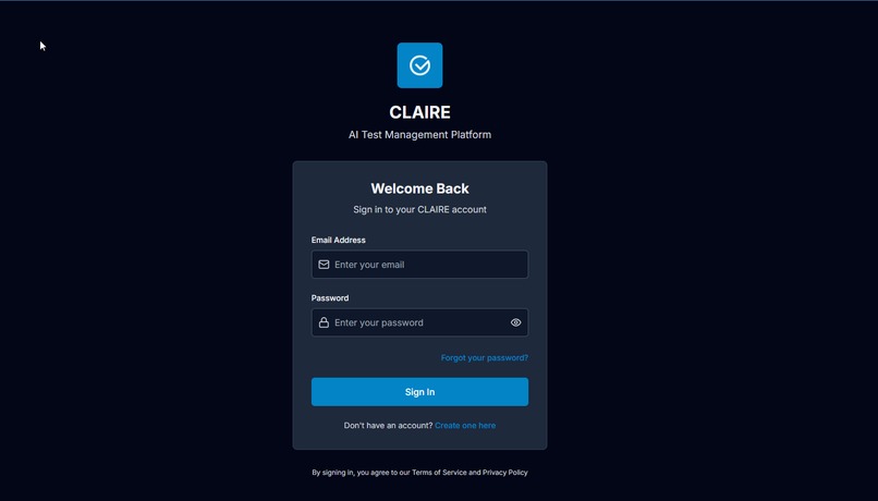 CLAIRE – screenshot 1