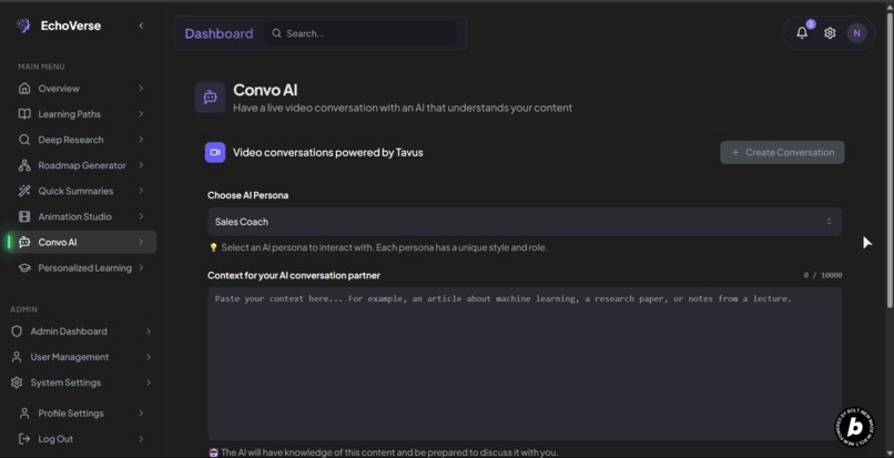 EchoVerse – screenshot 5