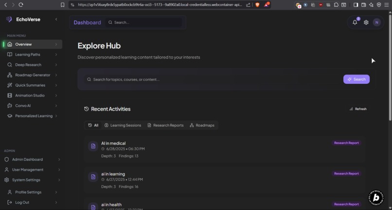 EchoVerse – screenshot 7