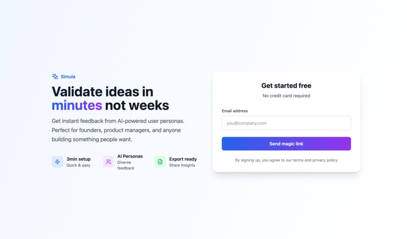 Simula – screenshot 1