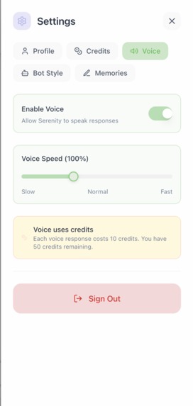 Serenity – screenshot 2