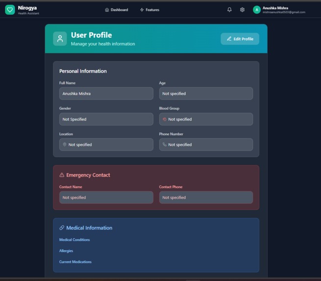 Nirogya-AI Health Assistant – screenshot 12