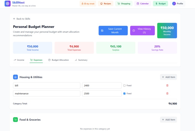 Skillnest – screenshot 4