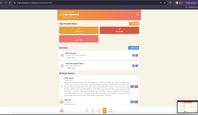 BrightCompanion - Elderly Care  – screenshot 7