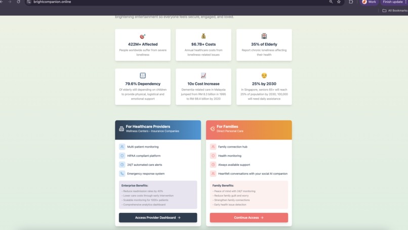 BrightCompanion - Elderly Care  – screenshot 3