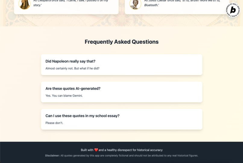 Misquoted.ai – screenshot 3