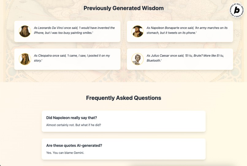 Misquoted.ai – screenshot 2