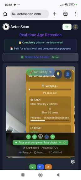 AetasScan – screenshot 2