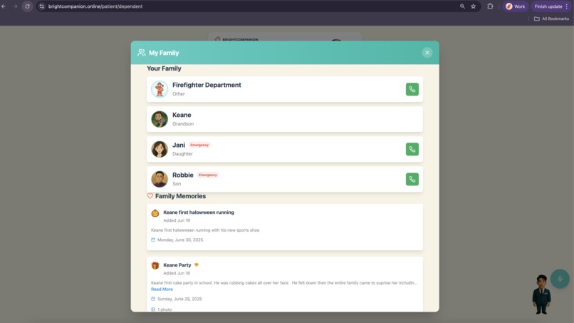BrightCompanion - Elderly Care  – screenshot 18
