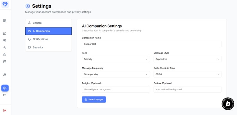 PeaceCompanion – screenshot 3