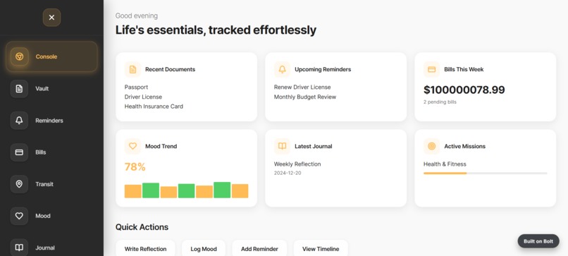 Essentio X – screenshot 1