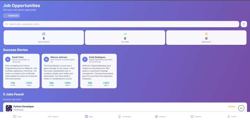 SkillCoin  – screenshot 3