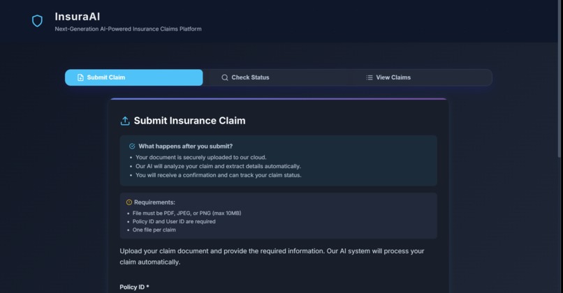 InsuraAI – screenshot 3
