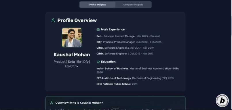PersonaPrep - AI based Sales Assistant – screenshot 9
