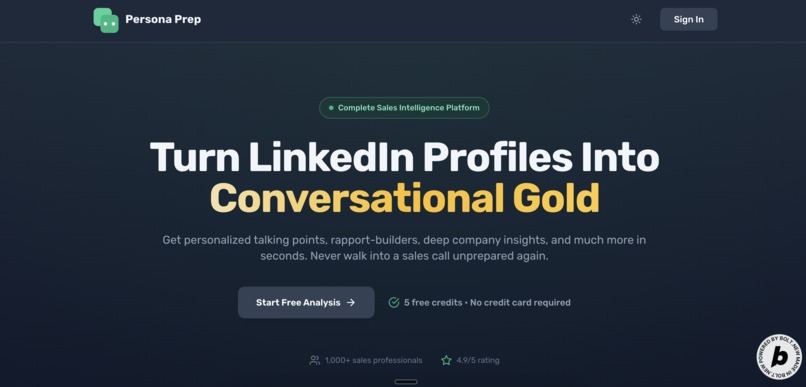 PersonaPrep - AI based Sales Assistant – screenshot 12