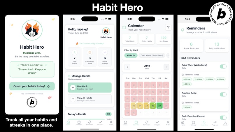 Habit Hero – screenshot 2
