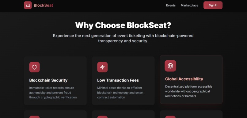 BlockSeat – screenshot 2