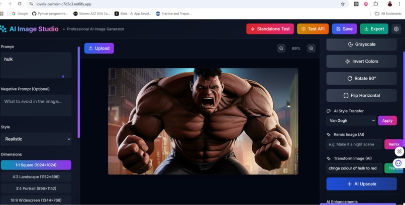 AI STUDIO PRO – screenshot 3