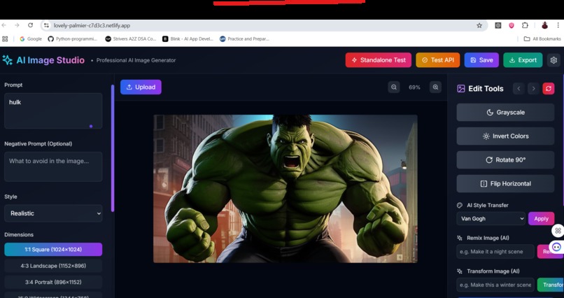 AI STUDIO PRO – screenshot 2