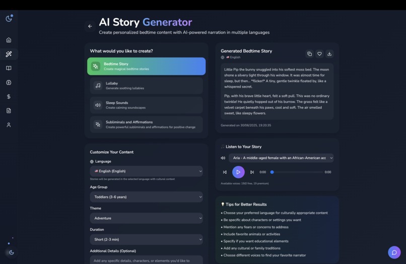 lullaby – screenshot 2