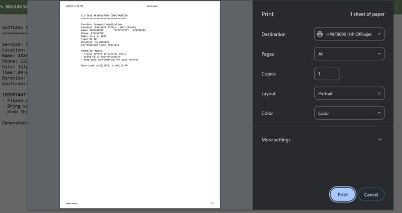 SlotEase.AI: The Universal Concierge – screenshot 12