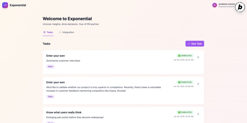 Exponential - Your AI PM partner – screenshot 6