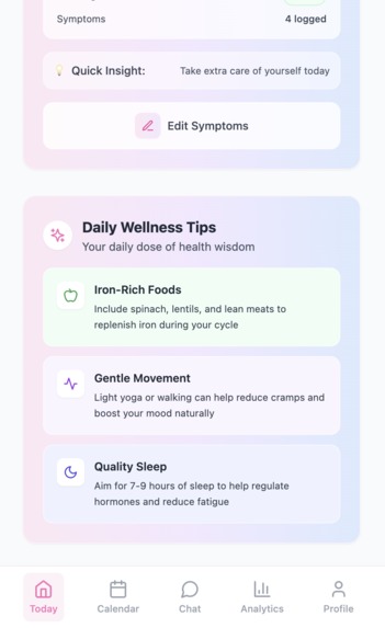 MyPeriodPal – screenshot 4