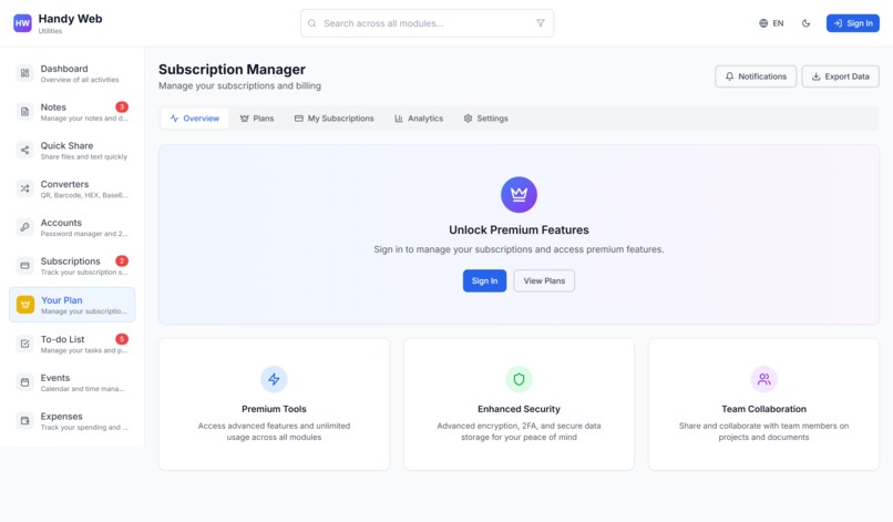 Handy Web Utilities - All-in-One Personal Toolkit – screenshot 8