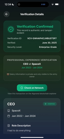 VerityCV – screenshot 8