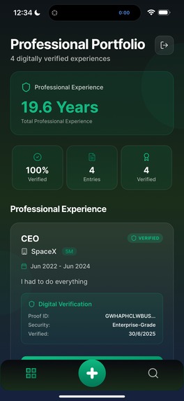 VerityCV – screenshot 2