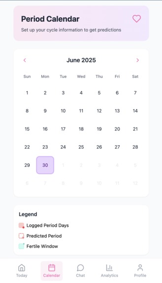MyPeriodPal – screenshot 5