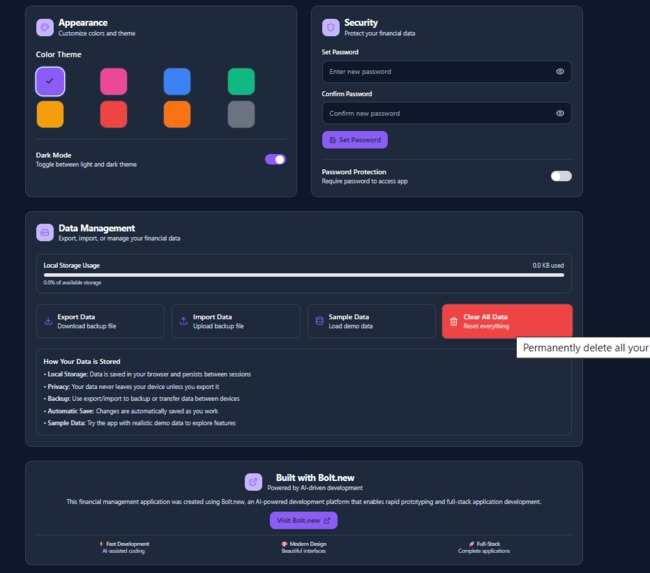 Simple Personal Financial x Budget Manager – screenshot 9