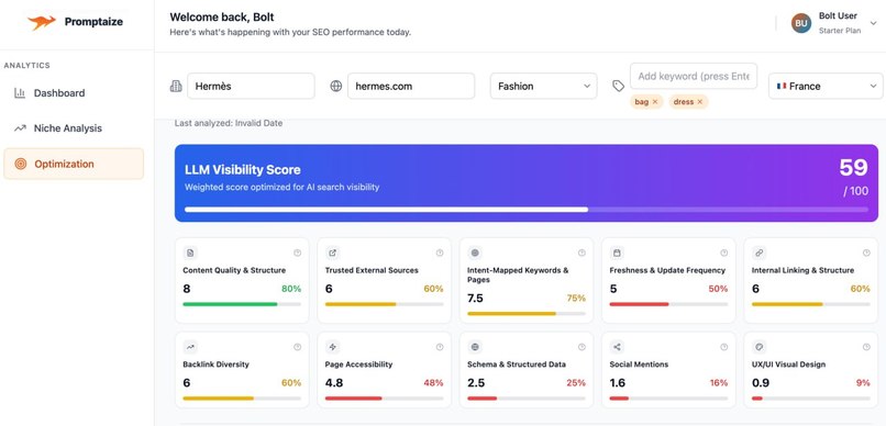 Promptaize  – screenshot 2