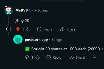 PostStock Exchange – screenshot 5